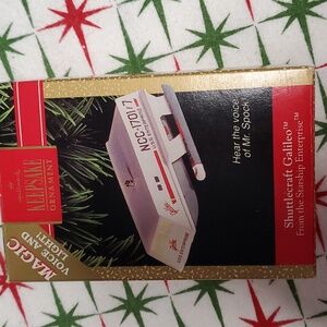 Shuttlecraft Galileo Hallmark Keepsake Ornament c. 1992